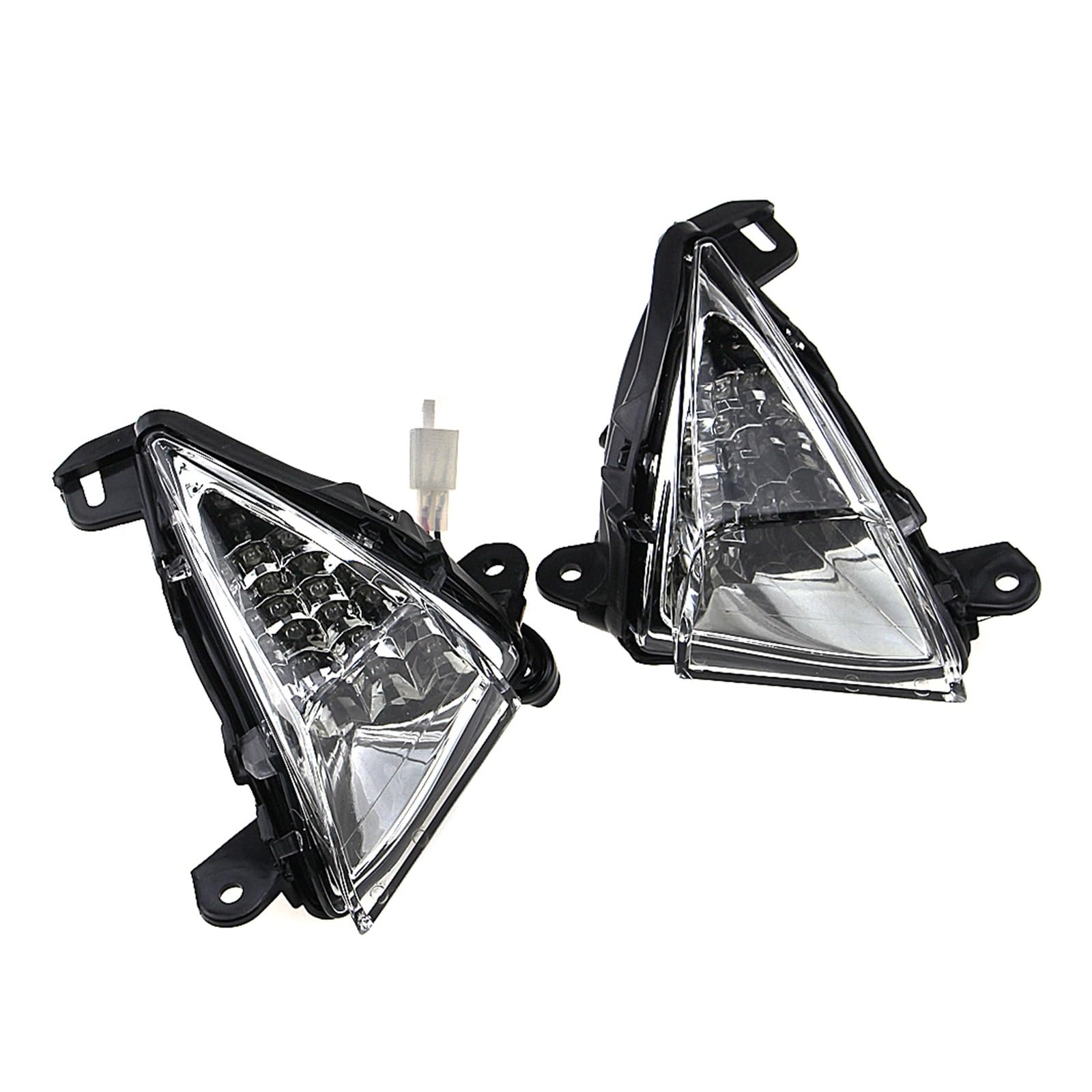 Amazon.co.jp: フロント LED ターンシグナルライトランプ NINJA ZX-14R